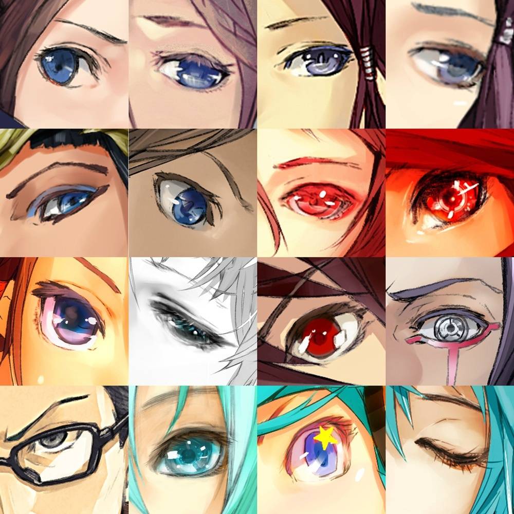 画眼睛的100种方式图片,画眼睛的100种画法怎么画