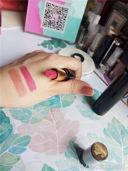 兰蔻菁纯小蛮腰196和295口红测评,兰蔻菁纯小蛮腰196口红测评