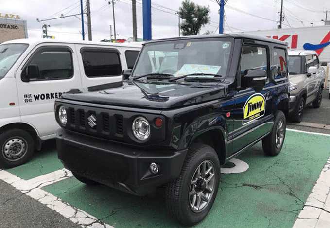 全新铃木吉姆尼到店,铃木新款吉姆尼到店实拍