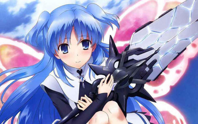 盘点动漫中白发的妹子,盘点动漫中最可爱的蓝发妹子