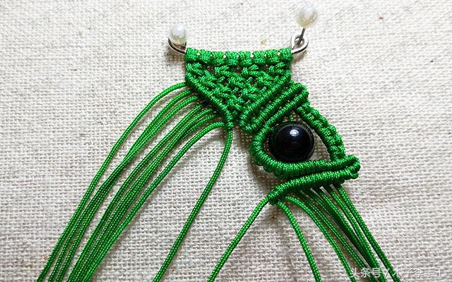 猫头鹰帽子编织图解,猫头鹰图案背心编织图解