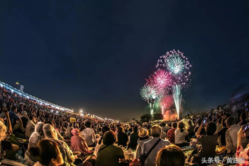 去日本必看的花火大会,日本夏日祭花火大会