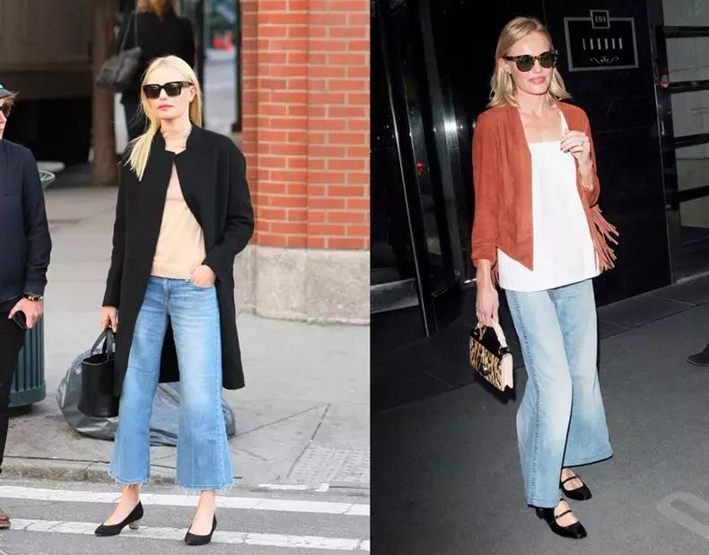 平胸五五开的身材，学穿简约风，谨记三要素