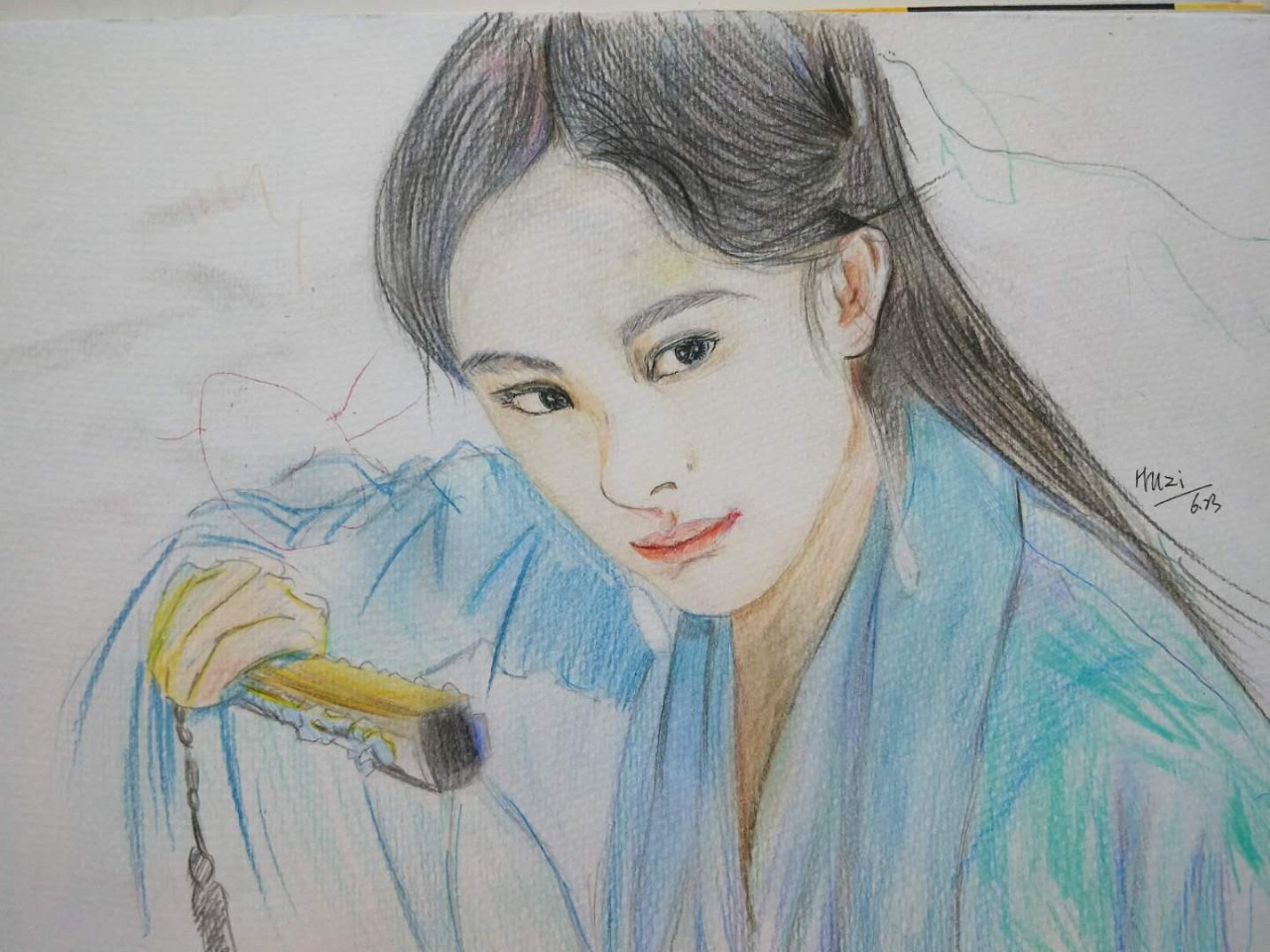 绘画是表达内心想法最纯粹的语言,绘画真的能滋养人的心灵