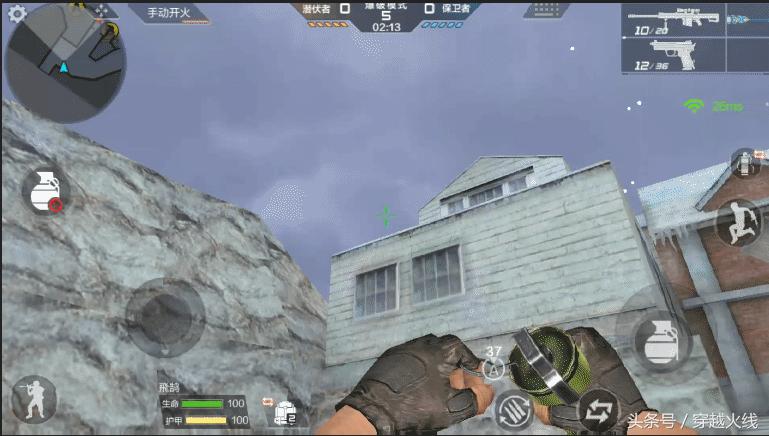 穿越火线最新生化追击破点技巧,穿越火线夜幕追击破点bug教学