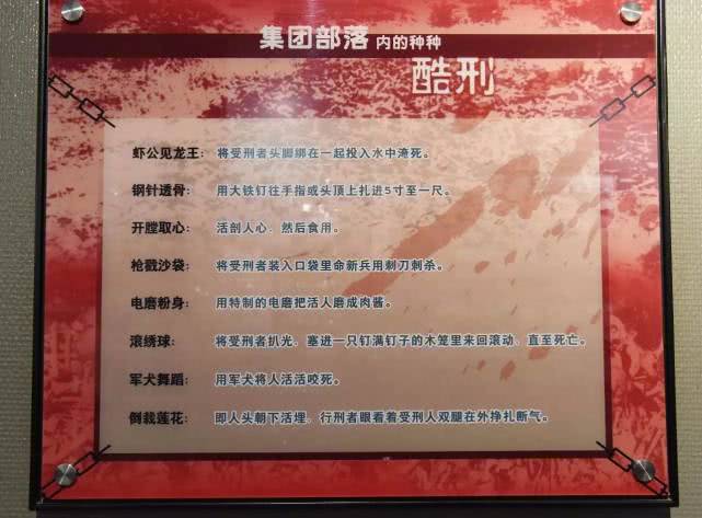抗日时期日本人的刑具盘点,日军刑具大揭秘