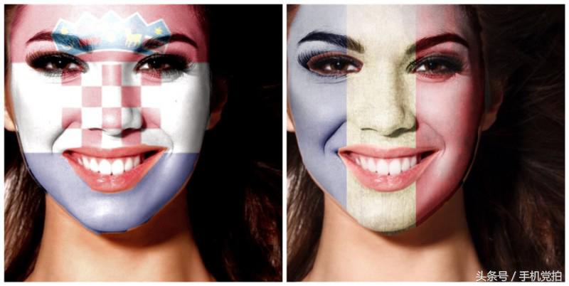 法克大赛,画个“彩绘脸”助力加油吧|手机创意修图