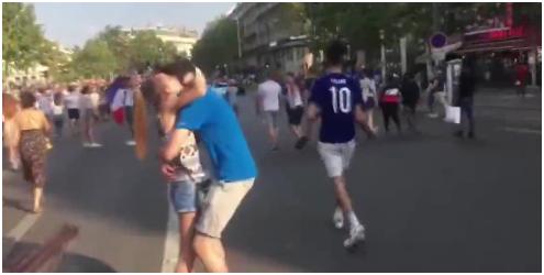 法国队夺冠落泪,法国夺冠后感动视频