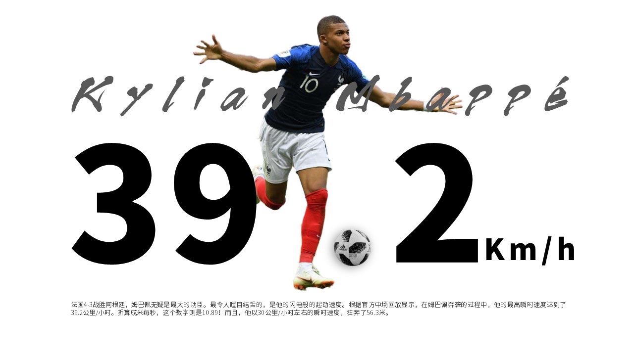 姆巴佩的速度和反应,关于介绍姆巴佩的ppt