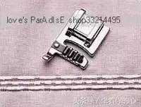 牡丹牌缝纫机压脚安装,多功能缝纫机各种压脚使用方法