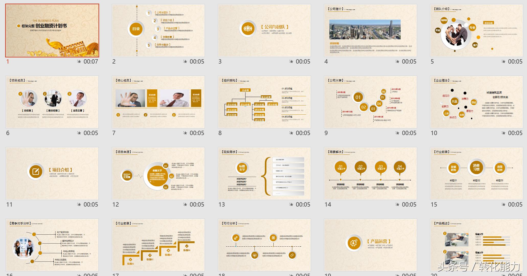 融资方案商业计划书模板,融资商业计划书100例ppt