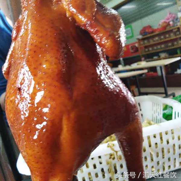 正宗脆皮烧鸡制作方法,脆皮烧鸡的制作方法及配料图片