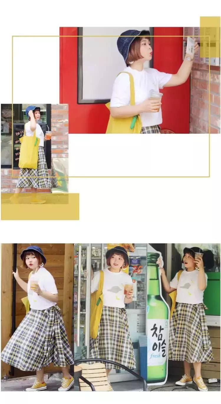 154矮胖妹，首尔之旅凭借6套优衣库被人疯狂搭讪！