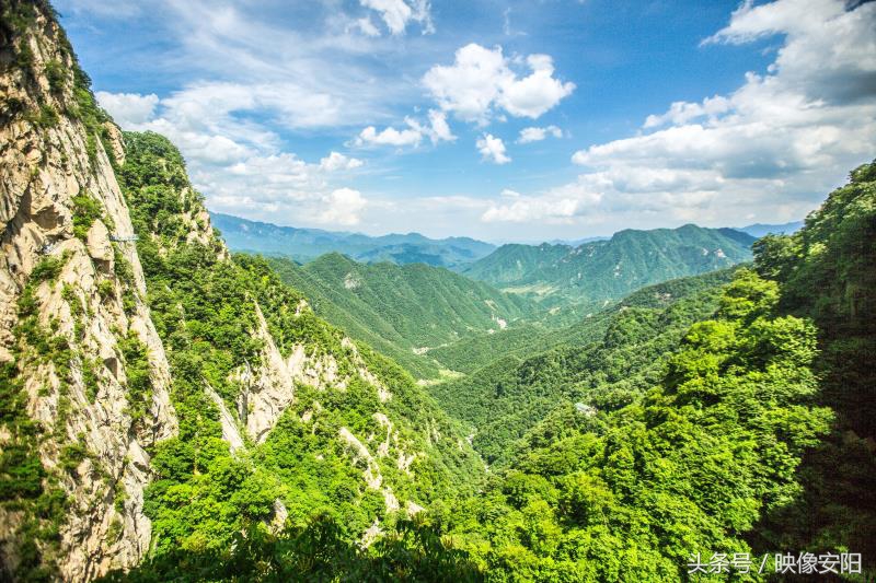 河南洛阳白云山景区,河南旅游白云山