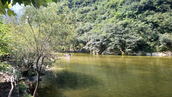 高冠瀑布风景,高冠瀑布游记