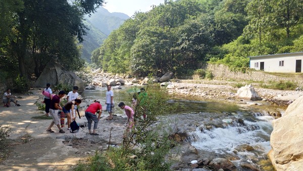 高冠瀑布风景,高冠瀑布游记