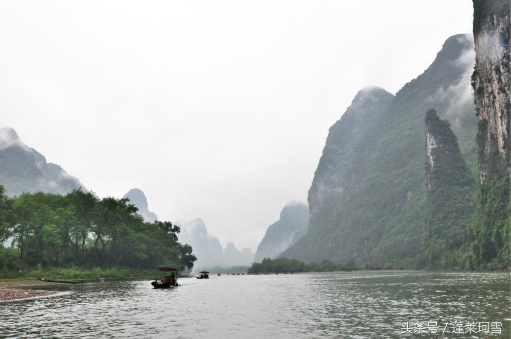 桂林竹筏游漓江一日游,桂林竹筏游漓江到阳朔