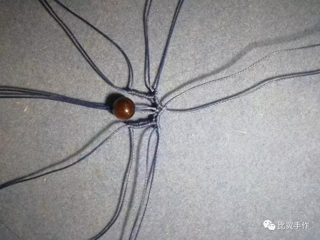 妡——有孔吊坠编制（比翼手作）