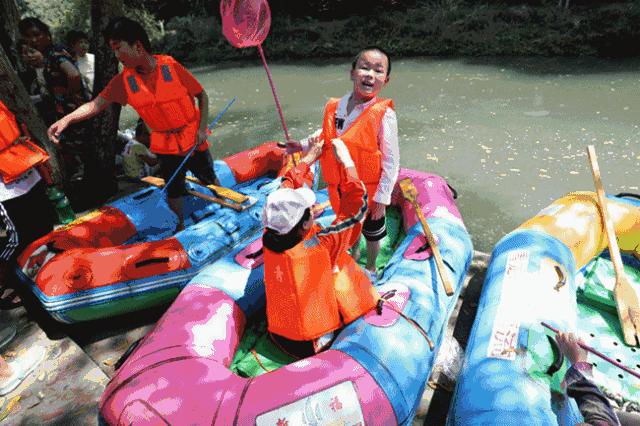 宜昌青龙峡第四届亲子漂流大赛实况回顾！你错过的精彩都在这里！