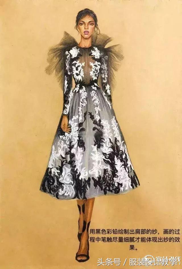 教手绘服装推荐,手绘服装教程零基础