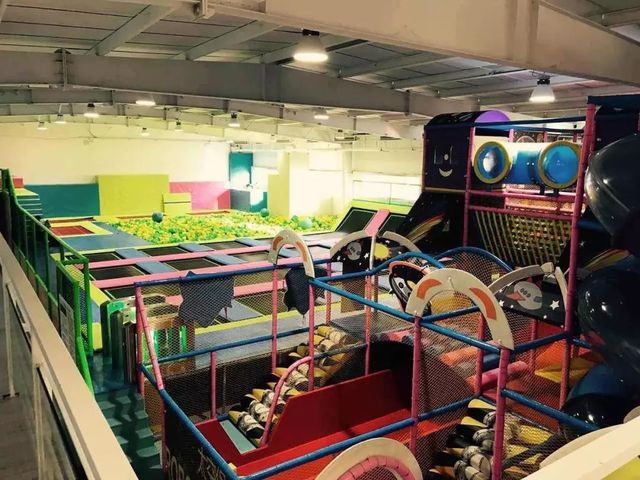 武汉最好玩的蹦床公园,武汉大型儿童乐园淘气堡