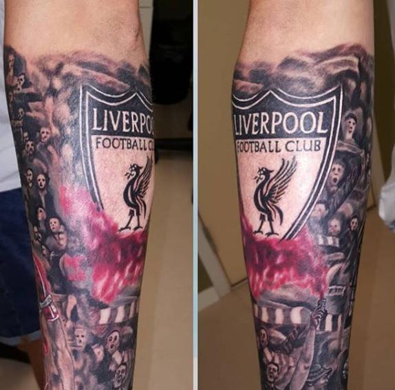 跟足球有关的纹身,关于足球纹身小图案