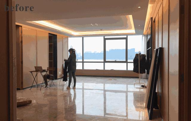 江景豪宅10万装出北欧风,北欧风刚需房设计