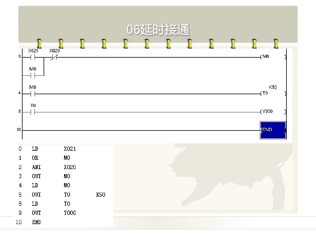 plc编程入门梯形图视频教程讲解,十个简单的plc程序