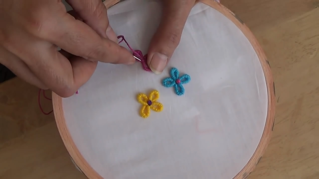 实用手工diy刺绣教程渐变,刺绣diy教程流苏