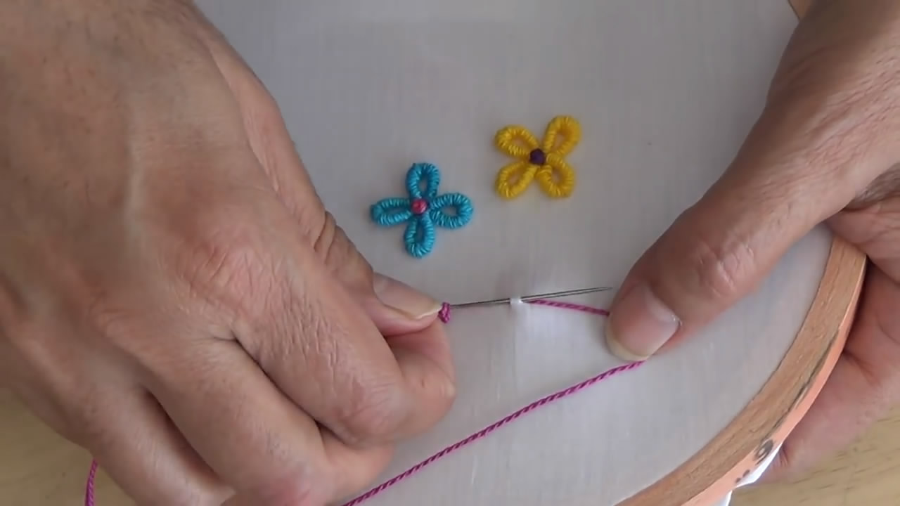 实用手工diy刺绣教程渐变,刺绣diy教程流苏