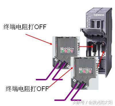 西门子plc的dp通讯插头,西门子profibusdp插头如何测试