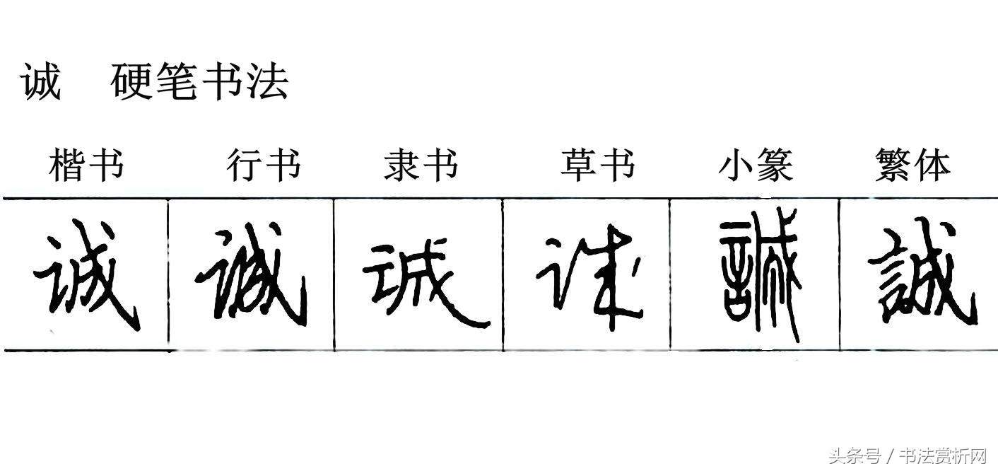 一日一字书法视频,一日一字硬笔书法