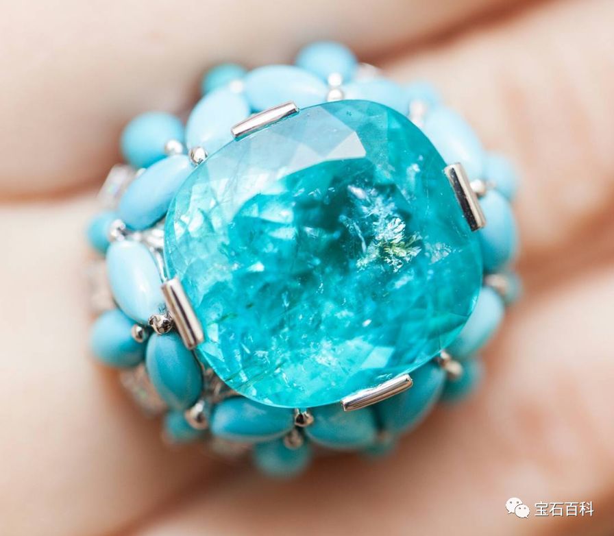 帕拉伊巴碧玺10克拉,帕拉伊巴碧玺猫眼