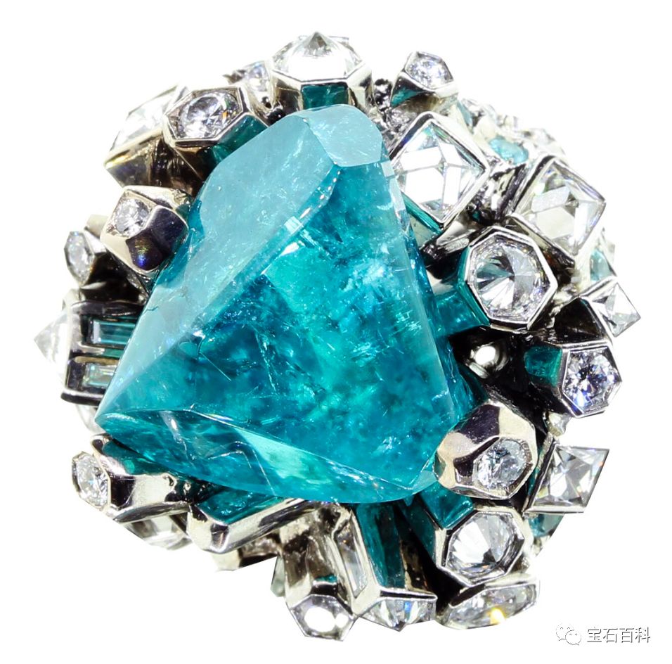 帕拉伊巴碧玺10克拉,帕拉伊巴碧玺猫眼