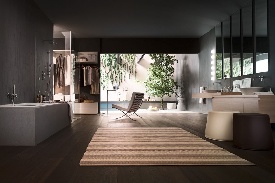 浴缸淋浴房设计,大空间浴缸淋浴房设计