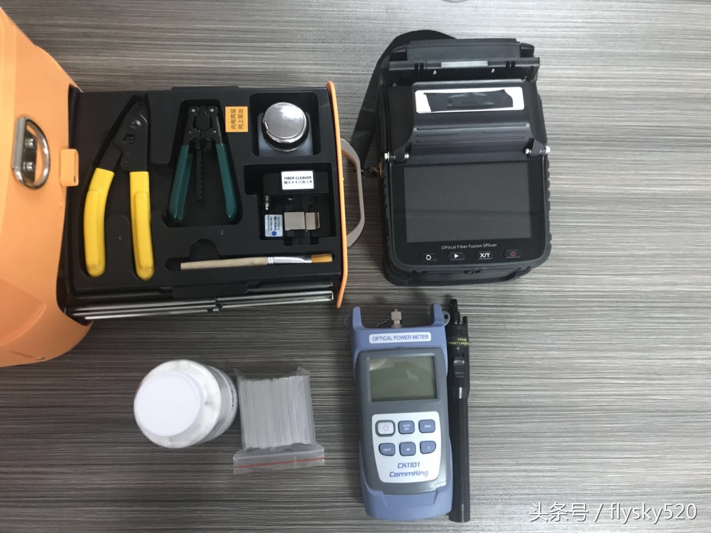 光纤熔接步骤,光纤熔接步骤图