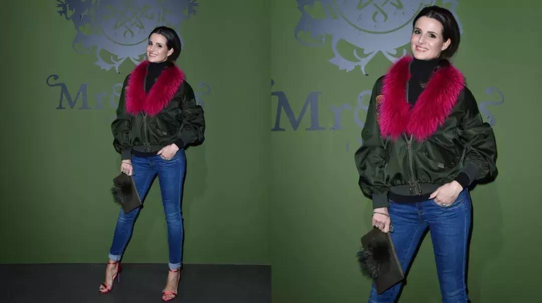 明星皮草夫妇外套,明星皮草夫妇