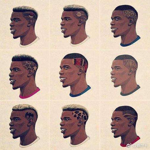 足坛最帅发型排行,足坛最炸裂的发型
