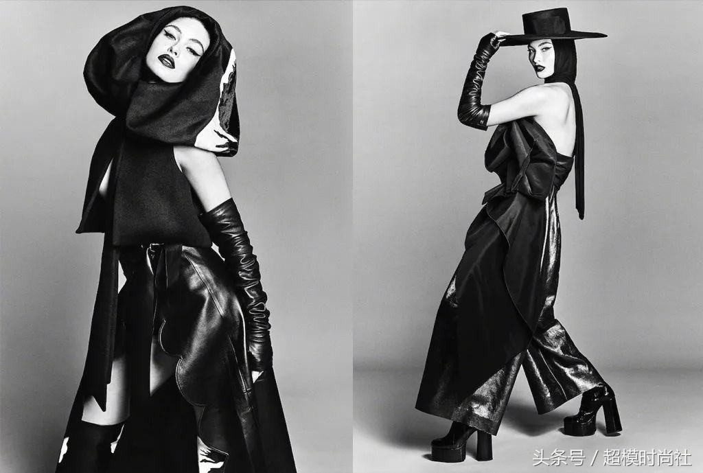 何穗时尚写真图片,何穗美国版