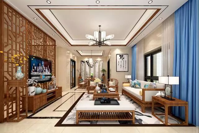 60平米小户型装修新中式风格的,88平米新风格装修