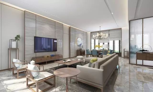 60平米小户型装修新中式风格的,88平米新风格装修