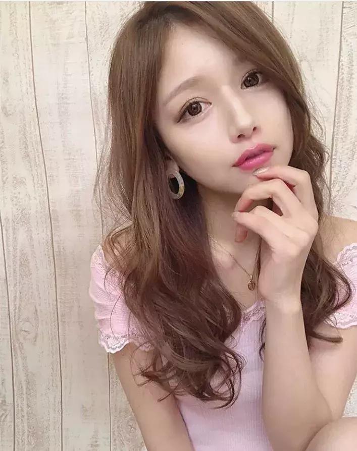 中长发烫发羊毛卷,中长发烫发