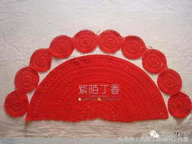 月神披肩紫陌丁香高清图解,紫陌丁香大披肩