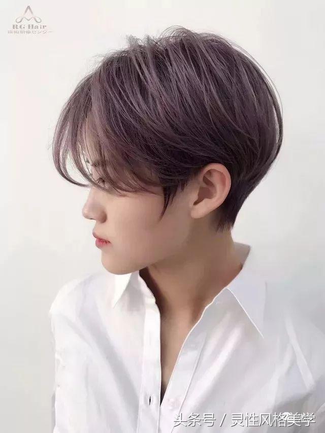 今年最流行的短发超短,最时髦的短发适合圆脸