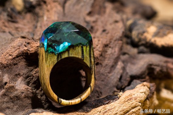 戒指水晶diy,又简单的又漂亮的手工戒指