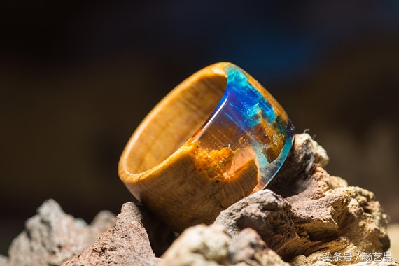 戒指水晶diy,又简单的又漂亮的手工戒指