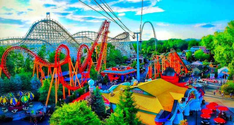 最刺激的过山车游玩,环球最刺激的过山车