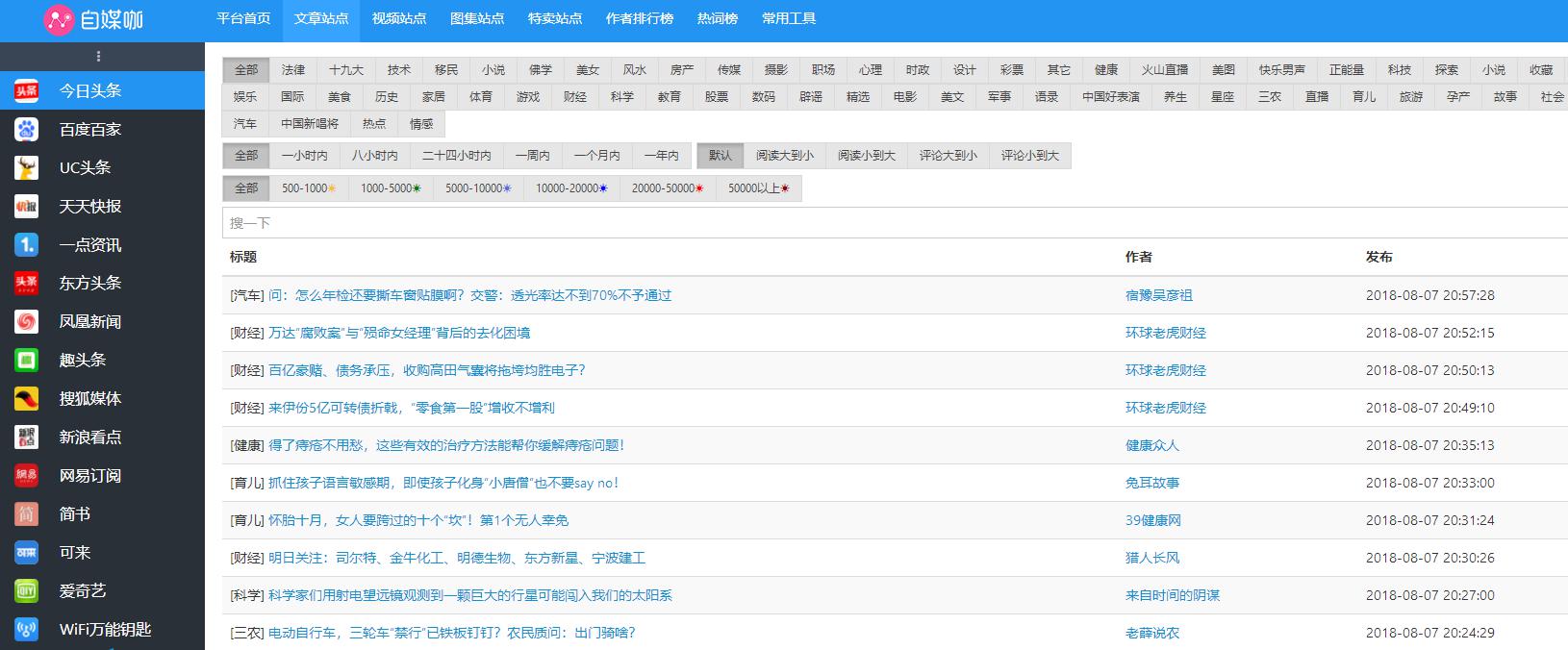 写作自媒体用哪些平台好点,内容创作用哪些网站好做
