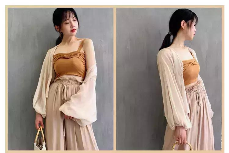 夏季紧致吊带,夏季吊带怎么在秋天穿