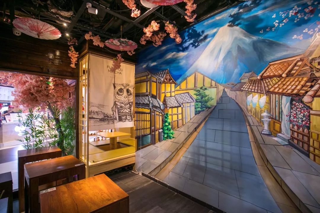 全城通缉抹茶控！来自京都の它霸气轰炸和平大悦城！被绿了也心甘